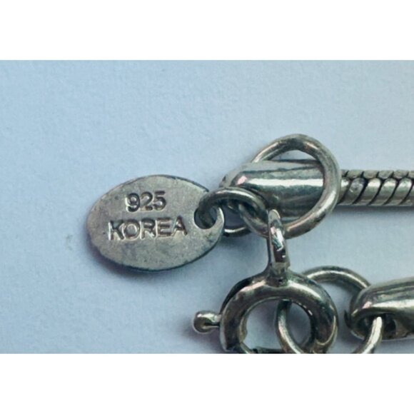 Estate Sterling Silver 925 Sunburst Face Pendant w/ Rope Chain 22” Spring Ring 2 - Picture 11 of 12